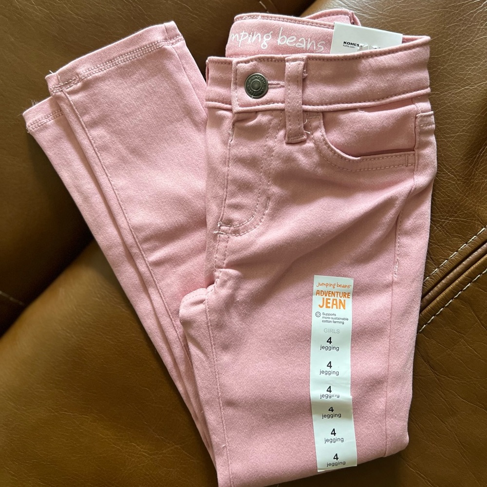 Girls Jumping Beans Adventure Denim Jeggings